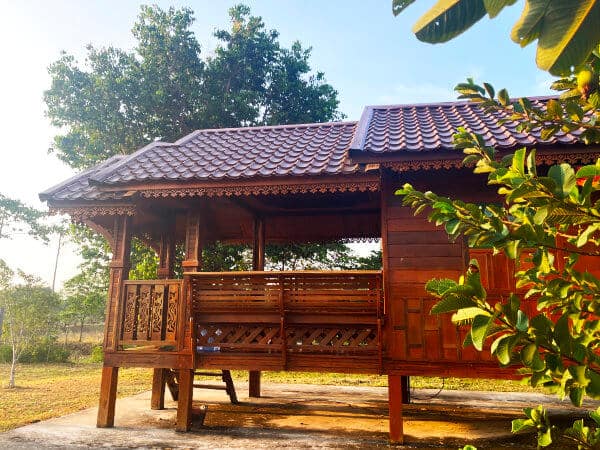 Farmstay in Thailand sideview