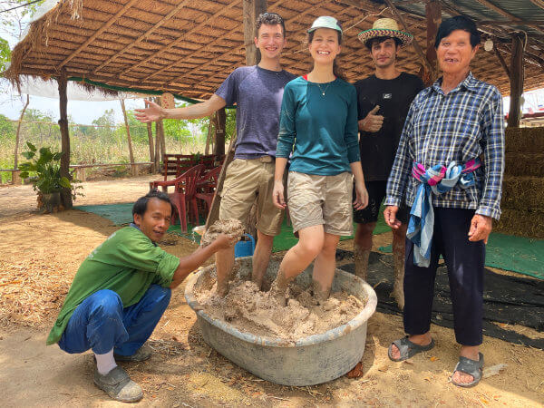 Natural sustainable building activities in Thailand