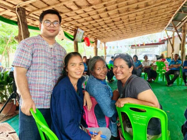 P'rung from Suan Na Ta Bua at farming event